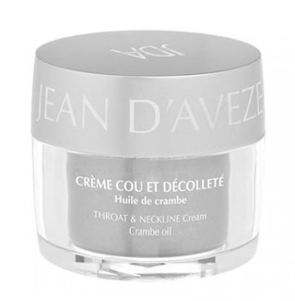 THROAT & NECKLINE CREAM  with cramble oil  JEAN D'AVEZE 50ml